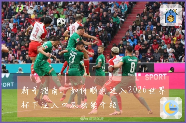 新手指南：如何顺利进入2026世界杯下注入口及功能介绍