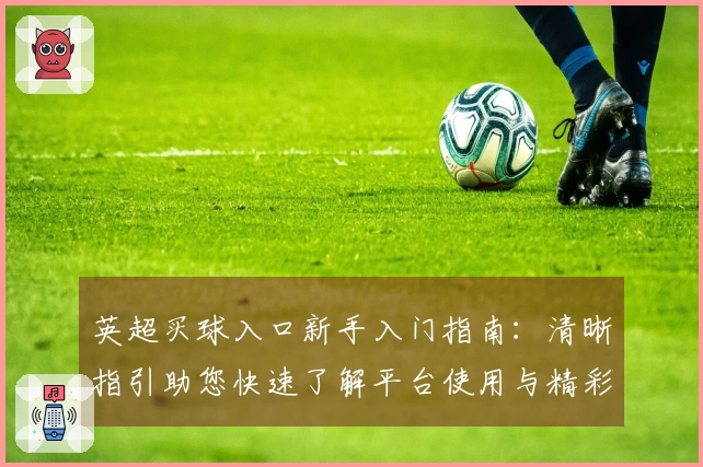 英超买球入口新手入门指南：清晰指引助您快速了解平台使用与精彩赛事